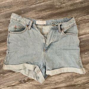 Size 6 Topshop Mom Shorts